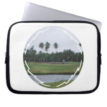 Golf Country Club Electronics Bag Computer Sleeves