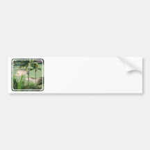 Golf Course in Tropics Bumper Sticker
