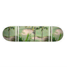 Golf Course in Tropics Skateboard