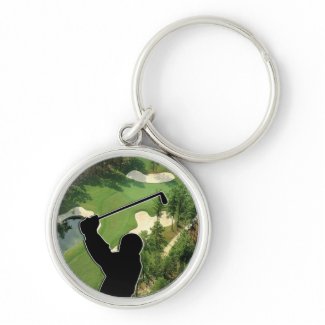 Golf Course keychain