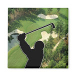 Golf Course Refrigerator Magnet