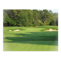 Golf Course Postcard