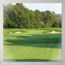 Golf Course Poster Print