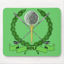 GOLF CREST - DISTRESSED MOUSE PADS