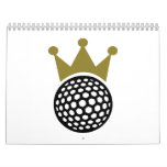 Golf crown calendar