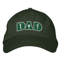 Golf Dad Embroidered Hat