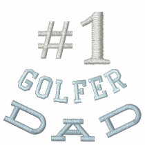 Golf  Dad Embroidered Shirt