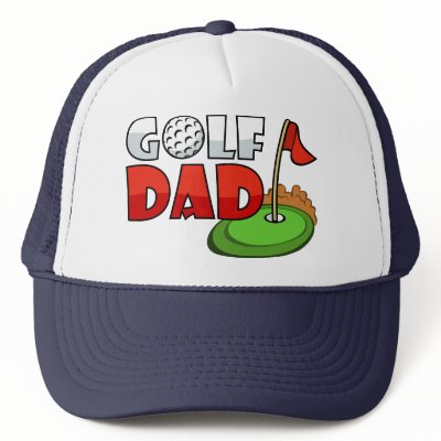 Golf Dad Mesh Hat by RandomGames