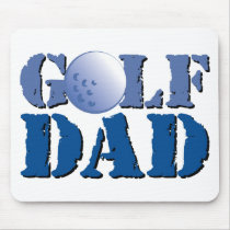 Golf Dad mousepads