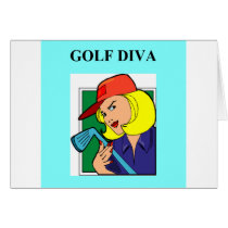 golf diva card