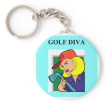 golf diva keychains