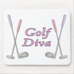 Golf Diva Mouse Pads