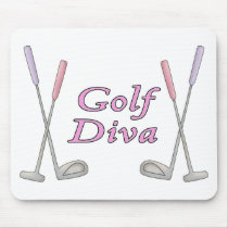 Golf Diva mousepads