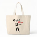Golf DivaTote Bag by forbes1954 Golf DivaTote Bag