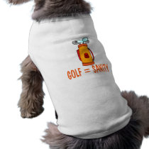 Golf pet clothing