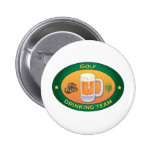 Golf Drinking Team Buttons