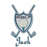 Golf Emblem Customizable Polo Shirt