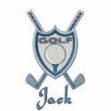 Golf Emblem embroidered shirts