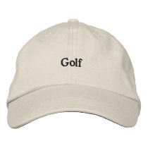 Golf embroidered hats by scottsjazz Golf embroidered hats