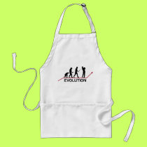 Golf Evolution aprons by sports_tshirts Golf Evolution aprons