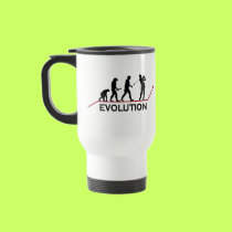 Golf Evolution mugs by sports_tshirts Golf Evolution mugs