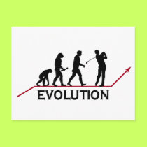 Golf Evolution postcards by sports_tshirts Golf Evolution postcards