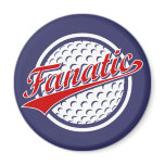 Golf Fanatic Refrigerator Magnet