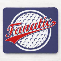 Golf Fanatic Mouse Pads