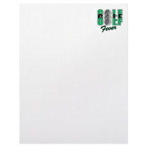 golf fever customized letterhead