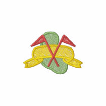 Golf Flags embroidered shirts by ZazzleEmbroidery Golf Flags embroidered shirts