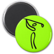 Golf Fridge Magnet