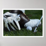 golf gear print