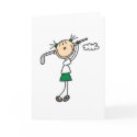 Golf Girl Card