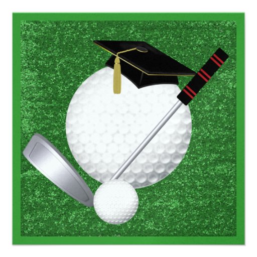 Golf  Graduation - SRF Invites