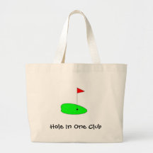 golf green, Hole In One Club Canvas Bag