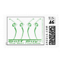 Golf Guy The Best Foursome Stamp by HodlinGallery Golf Guy The Best Foursome Stamp