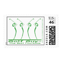Golf Guy The Best Foursome Stamp