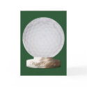 Golf Happy Birthday Card