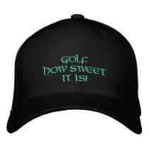 GOLF HAT embroidered hats