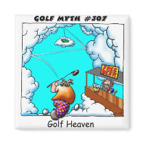 Golf Heaven magnets