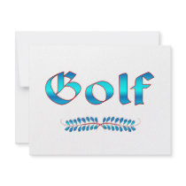 GOLF invitations by HobbiesLeisure GOLF invitations