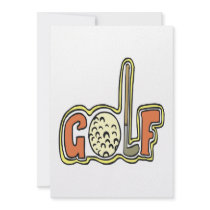 Golf Custom Invites