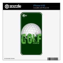 Golf iPhone 4S Decal