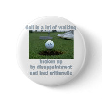 Golf is a lot of walking pin
