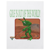 Golf Is Out Of This World Full Color Flyer