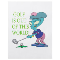 Golf Is Out Of This World Custom Flyer