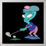 Golf Is Out Of This World Posters