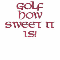 GOLF JACKET embroidered shirts