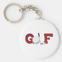 Golf Keychain