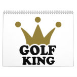 Golf King crown Calendars